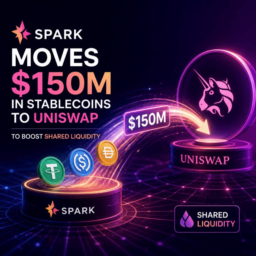 Spark引爆Uniswap v4稳定币流动性新生态