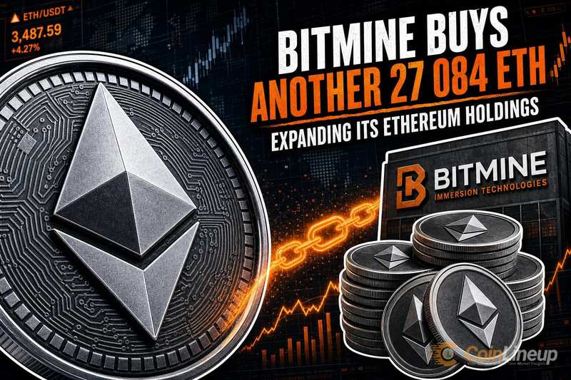 Bitmine再增持以太坊，98亿美元储备逼近5%供应目标