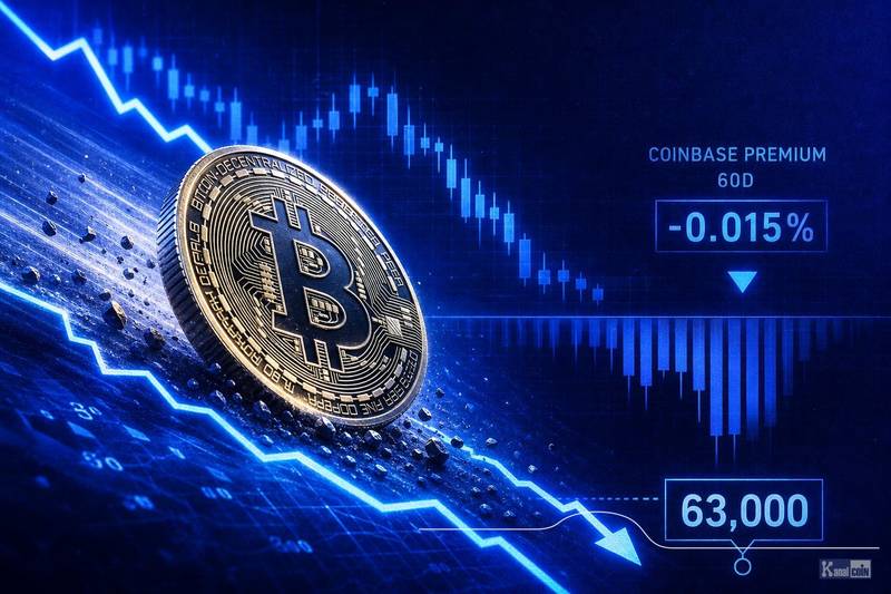 比特币逼近63000美元，负溢价纪录刷新市场警觉