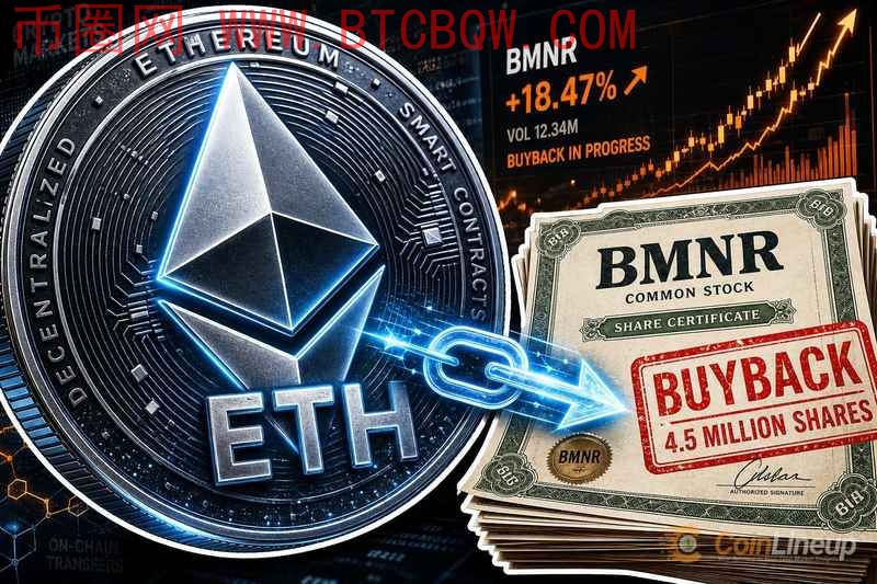 Bitmine双线操作：增持以太坊并大手笔回购股票