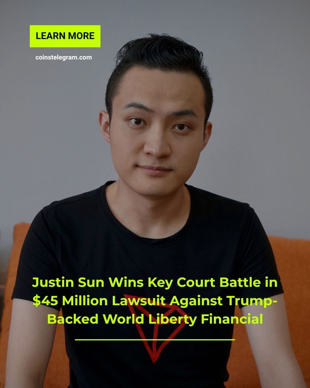 孙宇晨胜诉：特朗普系加密项目仲裁请求被驳回
