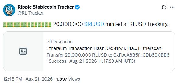 XRP暴涨背后：稳定币发行与鲸鱼进场双重催化