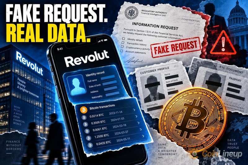 Revolut 在虚假请求后披露了身份和比特币记录