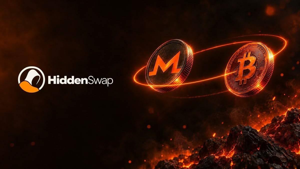HiddenSwap提供无需KYC和账户的加密资产互换服务