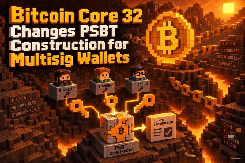 比特币核心32更改多签钱包PSBT构造