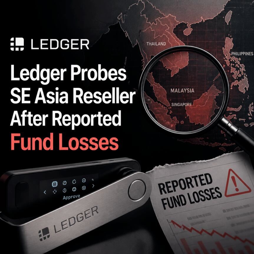 Ledger在报告资金损失后调查东南亚经销商