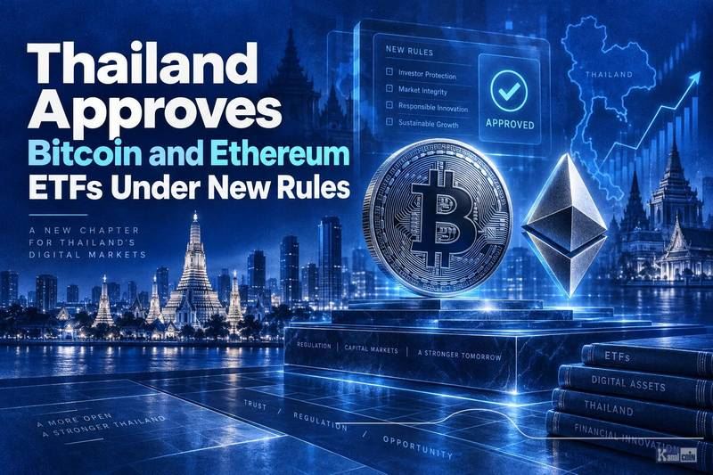 泰国批准比特币和以太坊ETF，新规出台