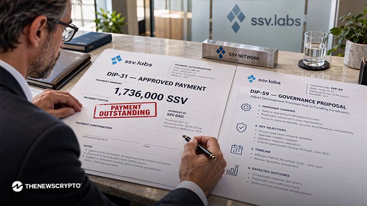 SSV Labs面临资金重置，DIP-59搁置新产品计划